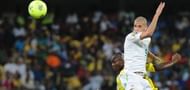 Algeria forward Islam Slimani during their Africa Cup of Nations match against Togo in Rustenburg on January 26, 2013